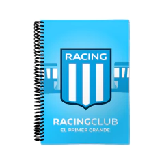 LIBRETA ANOTADOR A6 LISA - RACING CLUB LIB153 - comprar online