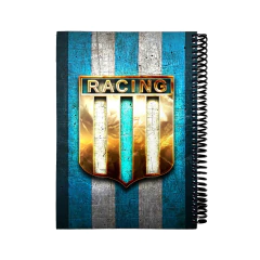 LIBRETA ANOTADOR A6 LISA - RACING CLUB LIB153 en internet