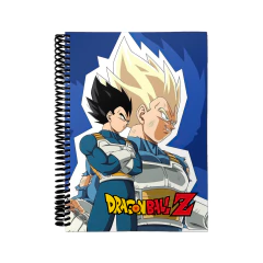 LIBRETA ANOTADOR A6 LISA VEGETA AZUL - DRAGON BALL LIB159 - comprar online