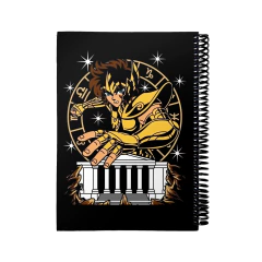 LIBRETA ANOTADOR A6 LISA AIOROS SAGITARIO - LOS CABALLEROS DEL ZODIACO LIB178 en internet