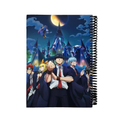 LIBRETA ANOTADOR A6 LISA MASH BURNEDEAD - MASHLE LIB185 en internet