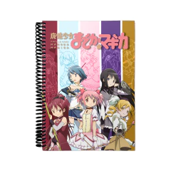 LIBRETA ANOTADOR A6 LISA PERSONAJES - PUELLA MAGI LIB202 - comprar online
