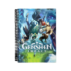 LIBRETA ANOTADOR A6 LISA - GENSHIN IMPACT LIB212 - comprar online