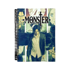 LIBRETA ANOTADOR A6 LISA KENZO TENMA - MONSTER LIB216 - comprar online