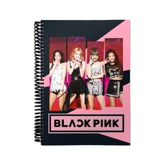 Cuaderno Libreta Anotador A5 - Black Pink CUA29