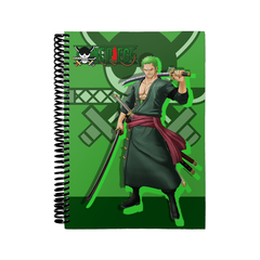Cuaderno Libreta Anotador A5 - Zoro (One Piece) CUA31