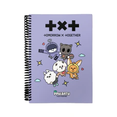 LIBRETA ANOTADOR A6 LISA - TXT PPULBATU PERSONAJES K-POP LIB395