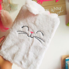 Cuaderno Libreta Anotador A5 - Gatito Blanco Orejas CUA412 en internet