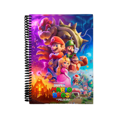 Libreta Anotador A6 Lisa - Super Mario Bros LIB64