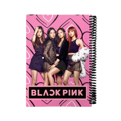 Libreta Anotador A6 Lisa - Black Pink K-pop LIB88 - comprar online