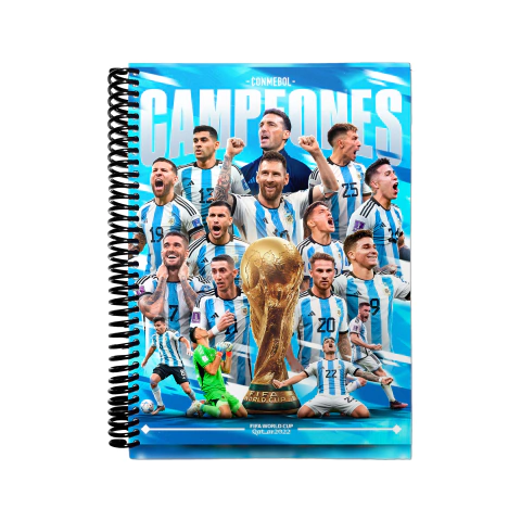 Libreta Anotador A6 Lisa - Seleccion Argentina LIB91