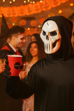 MASCARA GOMA EVA HALLOWEEN - CALAVERA en internet