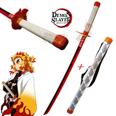 Katana + Vaina Kyojuro Rengoku - Demon Slayer