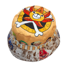 GORRO PILUSO BEIGE LOGO ARRIBA - ONE PIECE GORR20 en internet