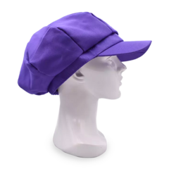 GORRA BOINA MARIO BROS WALUIGI ELASTIZADA - tienda online