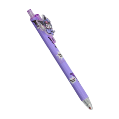 Boligrafo Lapicera Kuromi Tinta Negra - Onegai My Melody (Violeta) - comprar online