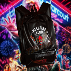 Mochila de Eco Cuero Club Hellfire - Stranger Things