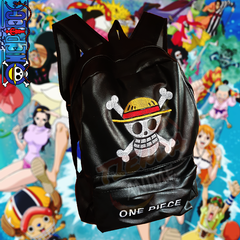 Mochila de Eco Cuero One Piece Logo