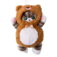 Peluche 35cm Gato Mofusand Marron Kawaii PEL77 - comprar online