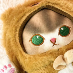 Peluche 35cm Gato Mofusand Marron Kawaii PEL77 - Tienda Anime