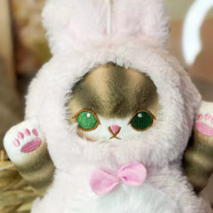 Peluche 35cm Gato Mofusand Rosa Kawaii PEL78 - Tienda Anime