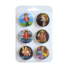 Pack De 6 Pins Prendedores - One Piece - comprar online