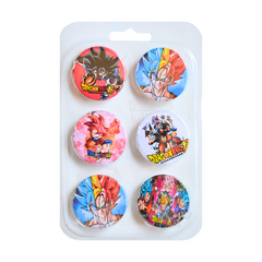Pack De 6 Pins Prendedores - Dragon Ball - comprar online