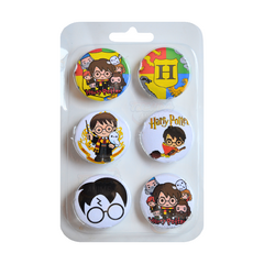 Pack De 6 Pins Prendedores - Harry Potter