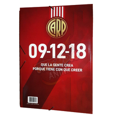 Carpeta Oficio Escolar Numero 5 Elasticos River Plate CAR304 - comprar online