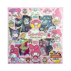 96 Planchas Stickers Kuromi / Melody / Cinnamoroll- Onegai My Melody