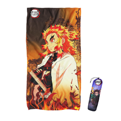 Toallon Microfibra Playero Rengoku - Demon Slayer TOA102