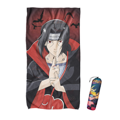 Toallon Microfibra Playero Itachi Uchiha - Naruto TOA113