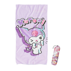 Toallon Microfibra Playero Kuromi - Onegai My Melody TOA121