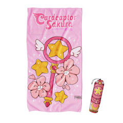 Toallon Microfibra Playero Baculo - Sakura Card Captor TOA125