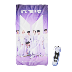 Toallon Microfibra Playero Kpop Violeta - BTS TOA133