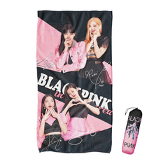 Toallon Microfibra Playero Kpop - Black Pink TOA138