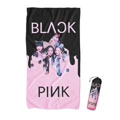 Toallon Microfibra Playero Kpop - Black Pink TOA139