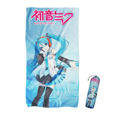 Toallon Microfibra Playero Kpop - Hatsune Miku TOA142