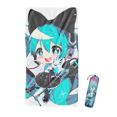 Toallon Microfibra Playero Kpop - Hatsune Miku TOA187 - comprar online