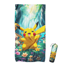 Toallon Microfibra Playero Bosque - POKEMON TOA189 - comprar online