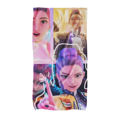 TOALLON MICROFIBRA PLAYERO RUMI DEDO GUERRERAS KPOP - DEMON HUNTER TOA270 en internet