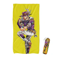 TOALLON MICROFIBRA PLAYERO GYRO AMARILLO - JOJOS BIZARRE ADVENTURE TOA366 - comprar online