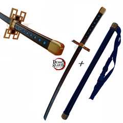 Katana de Muichiro Tokito + Vaina Demon Slayer