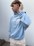Hoodie Boxy HC Celeste - comprar online