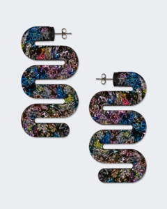 Imagem do brincos serpentina