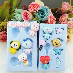 Molde Kit BT21 - Angellartes