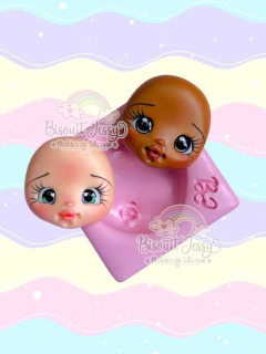 Molde Cabeça Modelada 12 -Biscuit Jessy - comprar online