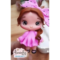 Molde Lolita Arte da Cris revendedor autorizado, apliques,aplique - Atelier Adriartes