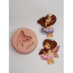 Moldes Silicone Tiquinho de Amor-Sandra Moldes Revend. autoriz.princesa-princesas-