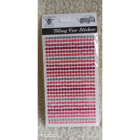 Cartela Strass cores Sortidas c.442 Cod 011 ( Cartelas , strass )